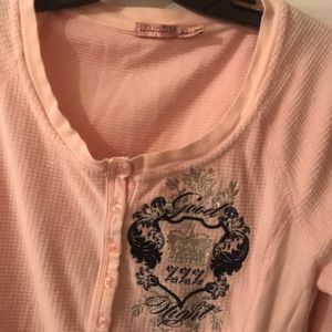 Women’s juicy long sleeve night shirt